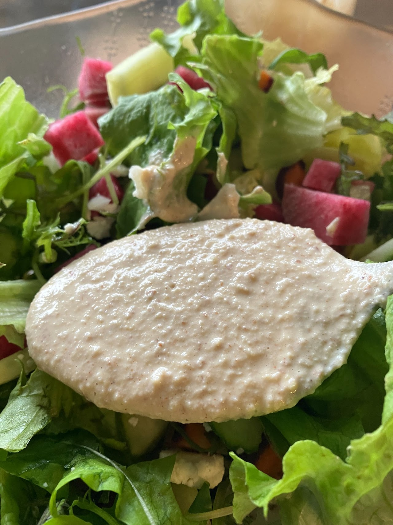 Nutty Ginger Salad Dressing