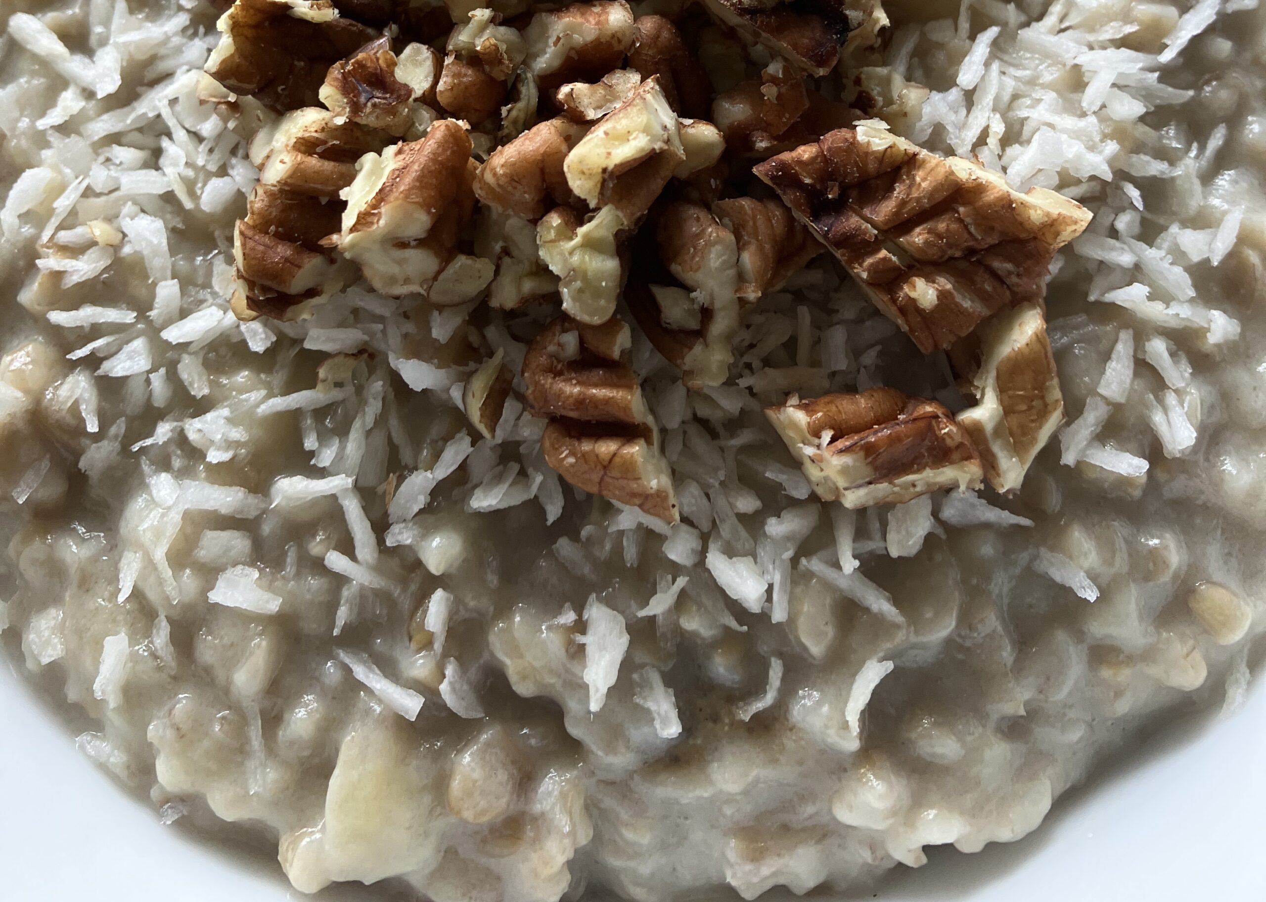 Coconut Steel Cut Oats