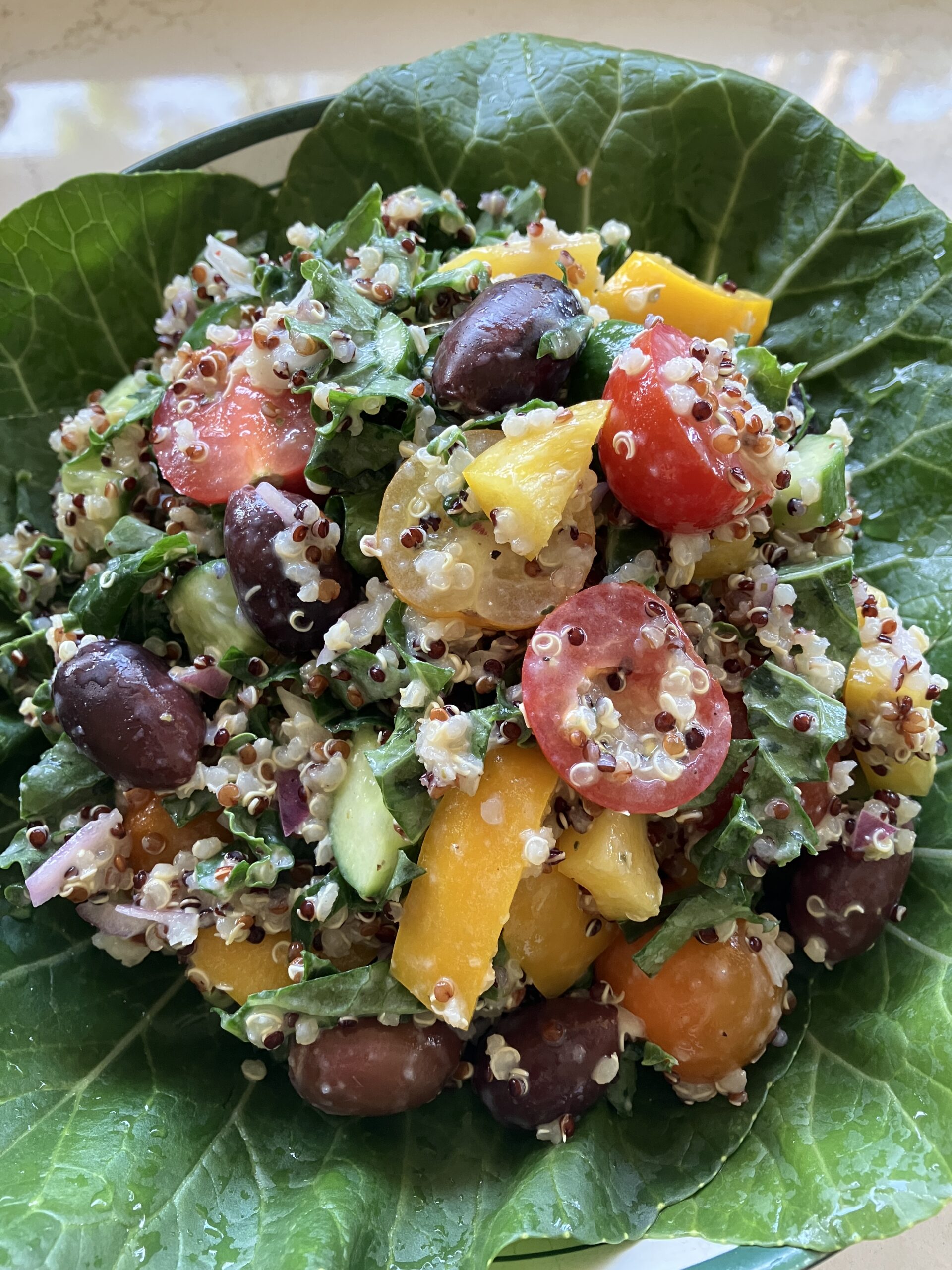 Quinoa Greek Salad