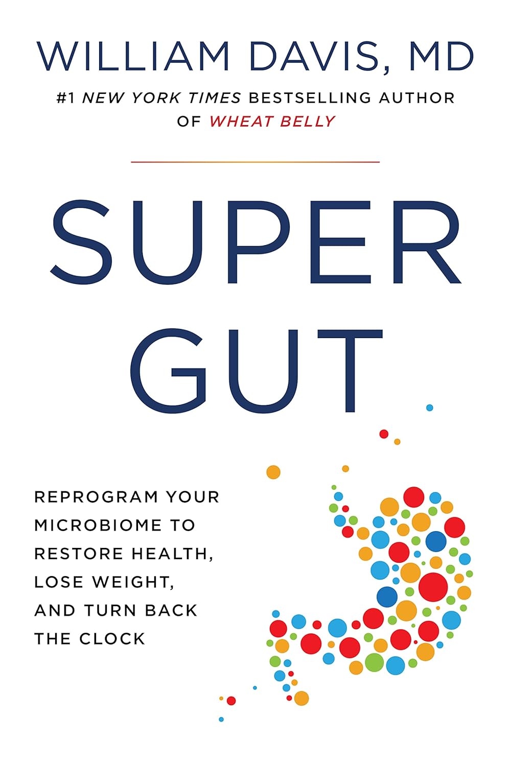 Book Review: Super Gut: Reprogram Your Microbiome to Restore Health, Lose Weight, and Turn Back the Clock by William Davis